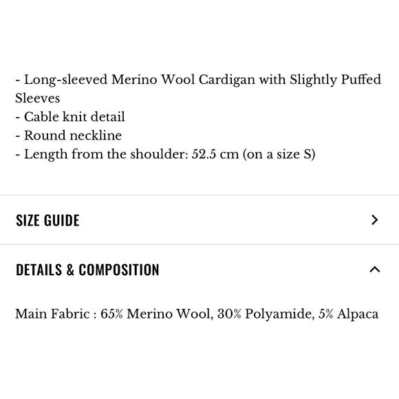 La Maille Sezane Andina Jumper in Heather Brown Size S✨ - Picture 10 of 15